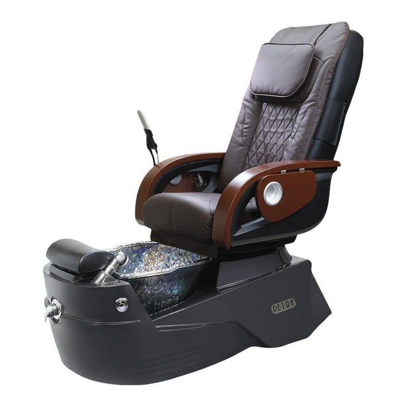 J&A PETRA GX PEDICURE SPA CHAIR - DSP-J&A-SPA-PETRA-GX-BLK-GY-CRY