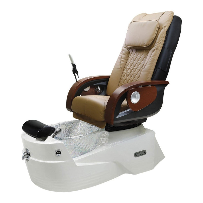 J&A PETRA GX PEDICURE SPA CHAIR - DSP-J&A-SPA-PETRA-GX-BLK-GY-CRY